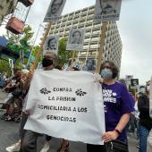 Movilización contra la prisión domiciliaria para los genocidas 