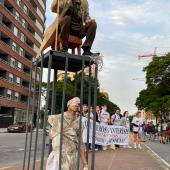 Movilización contra la prisión domiciliaria para los genocidas 