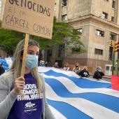 Movilización contra la prisión domiciliaria para los genocidas 